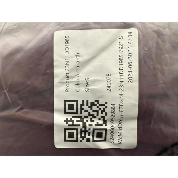 NWT Halara Breezeful Halter Tie Back Sleeveless Plisse Midi Casual Dress S - Picture 8 of 8